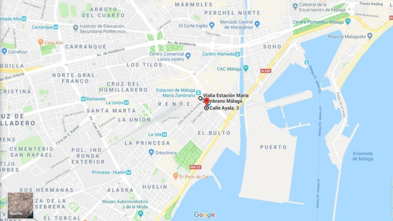 Infostays Maria Zambrano Málaga Kültér fotó